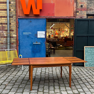 Ausziehbarer Esstisch Teak von Grete Jalk für Glostrup Møbelfabrik