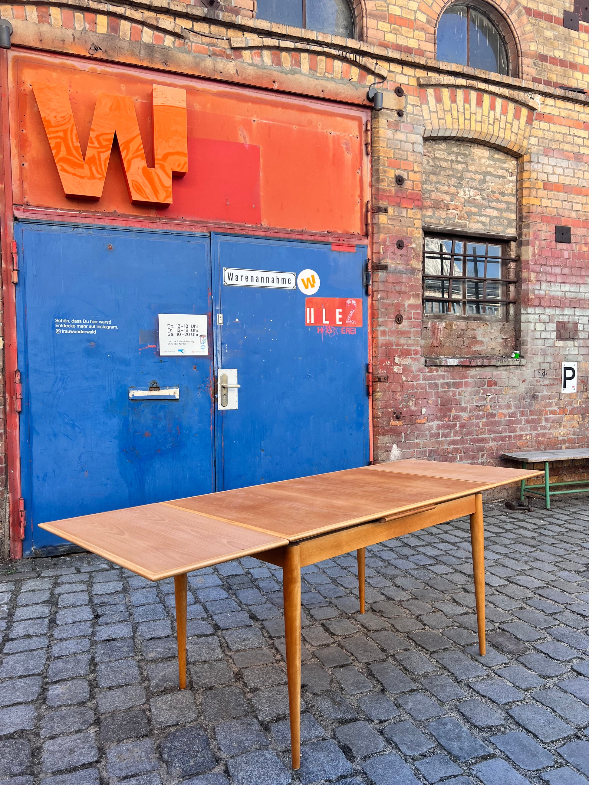 Ausziehbarer Esstisch Buche von Alma Tische