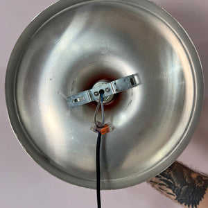 Wandlampe Diskus orange 33 cm von Charlotte Perriand für Honsel