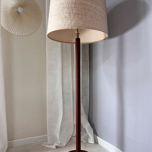Stehlampe Teak Naturwolle von DOMUS