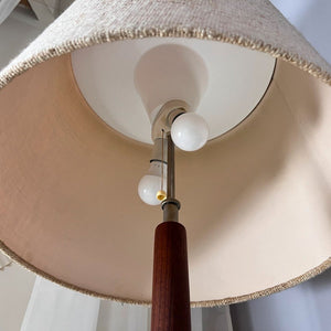 Stehlampe Teak Naturwolle von DOMUS