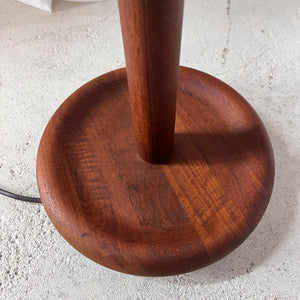Stehlampe Teak Naturwolle von DOMUS