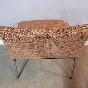 Sessel orange Chrom von Dura