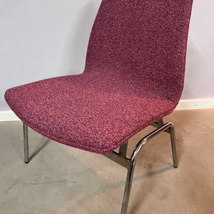 Sessel pink Chrom von Dura