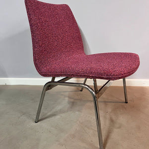 Sessel pink Chrom von Dura