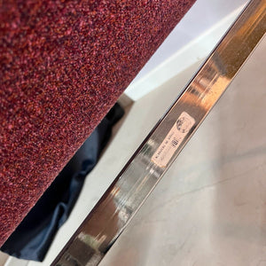 Sessel pink Chrom von Dura