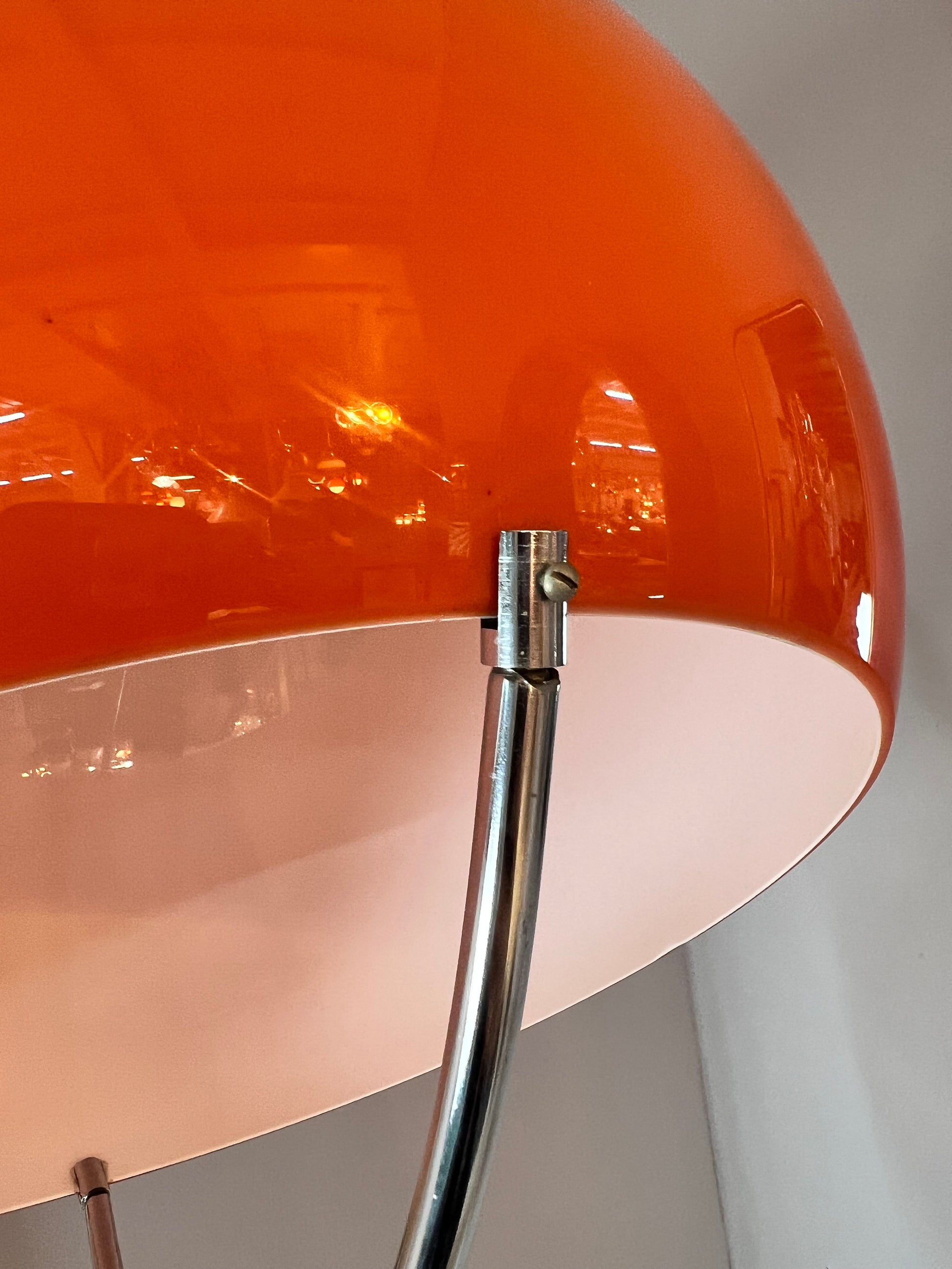 Hängelampe orange Kunststoff von Guzzini