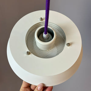 Lamellenlampe weiß aus Dänemark