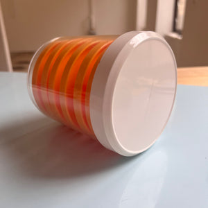 Set: 6x Eierbecher gelb 70er