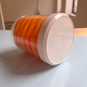 Set: 6x Eierbecher gelb 70er
