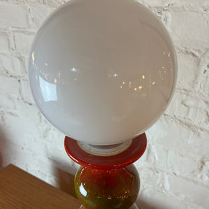 Tischlampe rot grün Bubble Keramik von Kaiser Leuchten