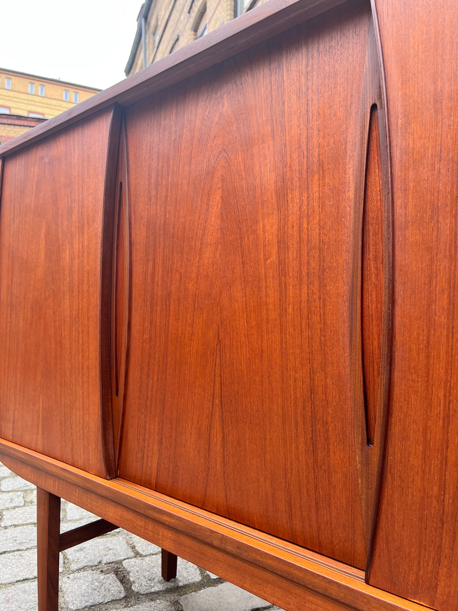 Highboard Teak von Karlit aus Schweden