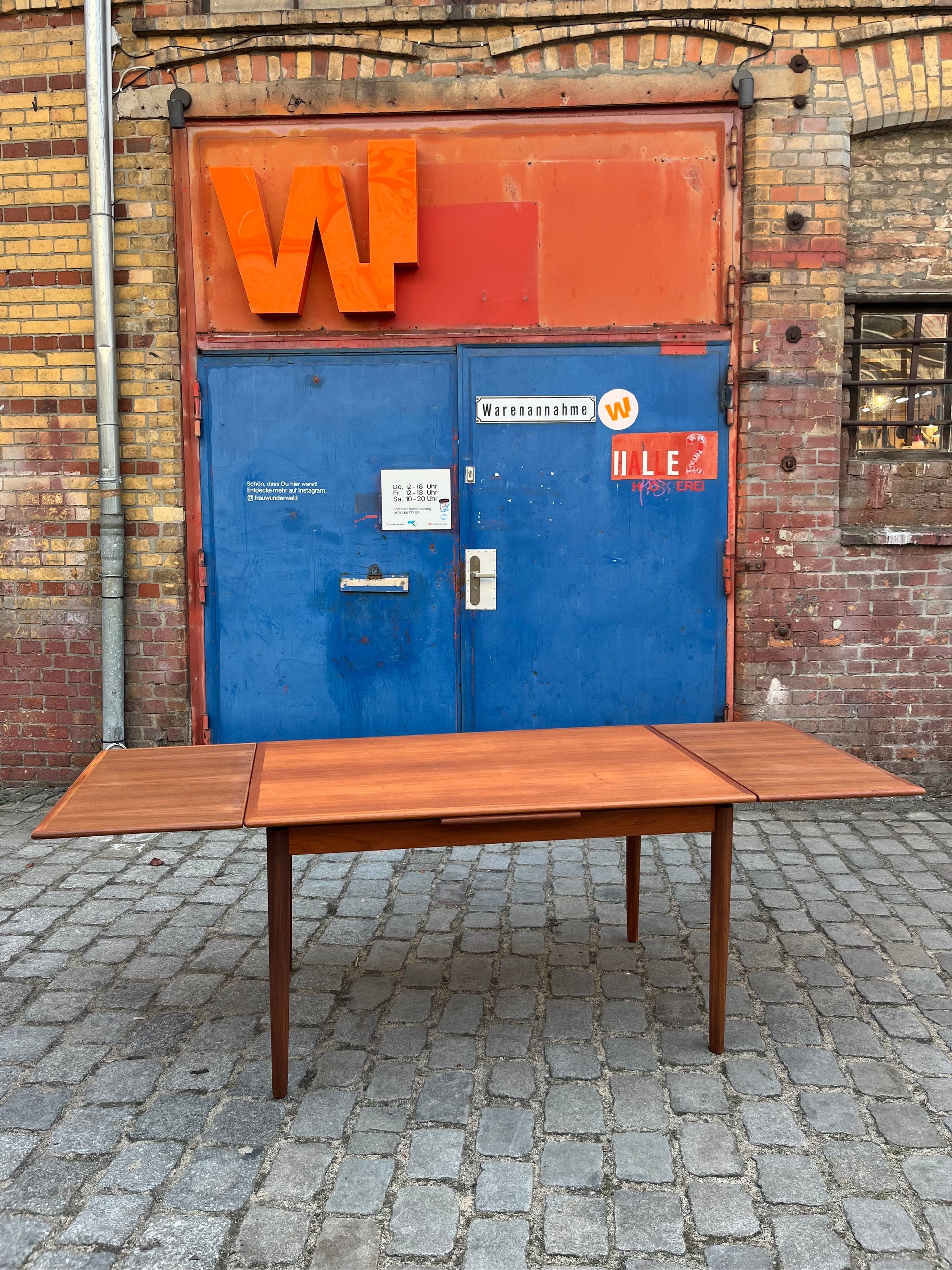 Ausziehbarer Esstisch Teak von Rosenstrup Møbelfabrik
