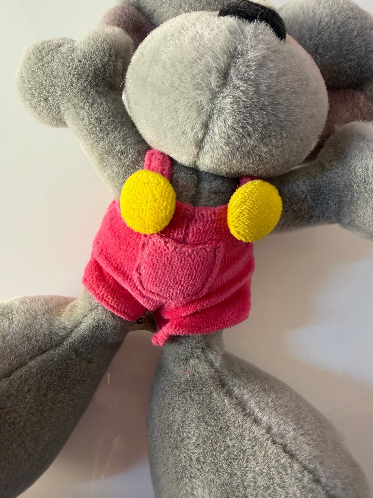 Diddl Maus mit pinker Latzhose von Thomas Goletz