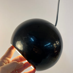 Kugellampe schwarz aus Dänemark