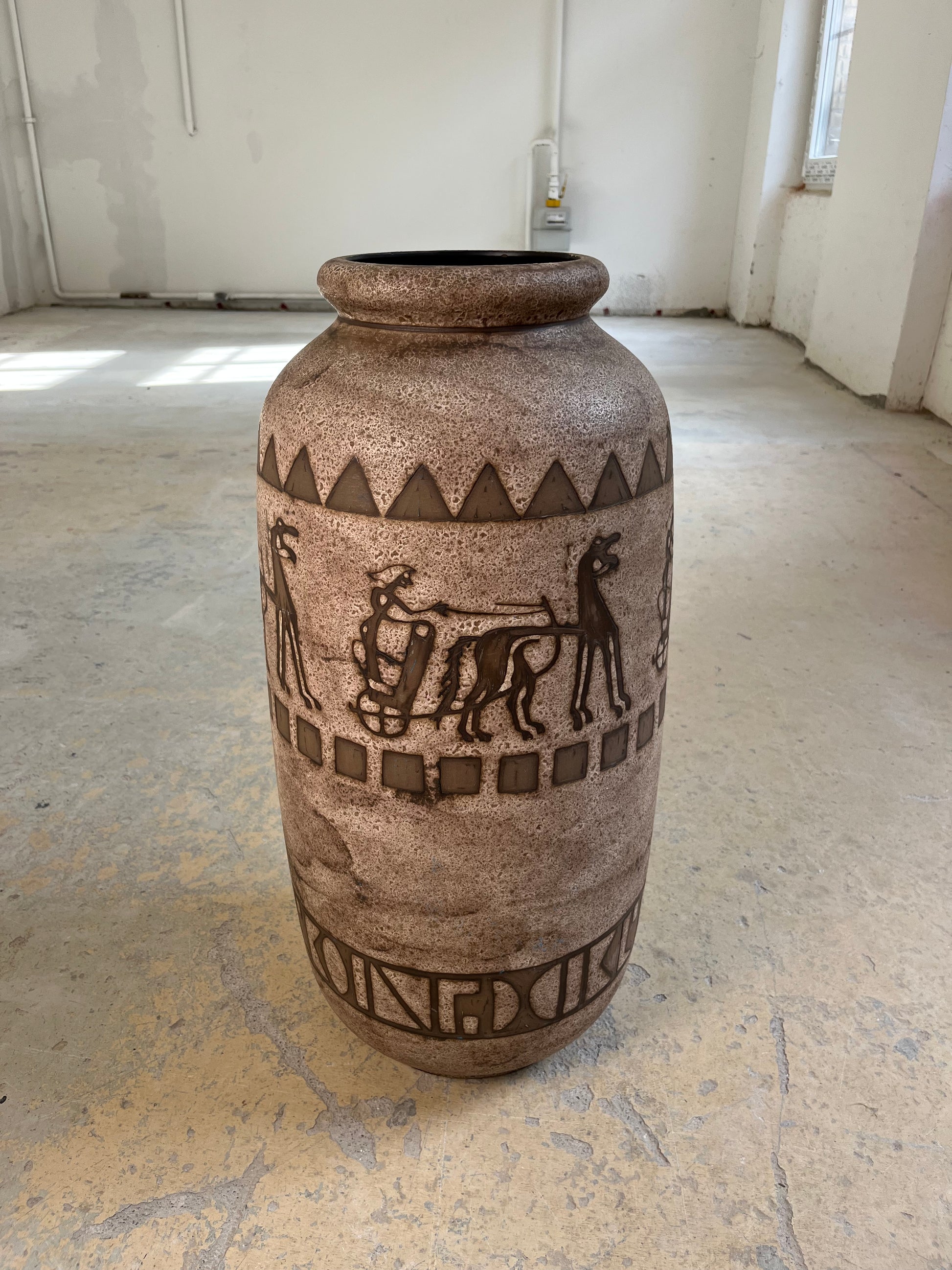 Bodenvase Ägina 124 von Ceramano West Germany