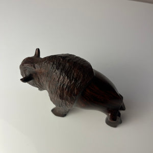 Figur Büffel Wüsteneisenholz