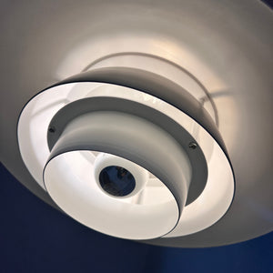 Lamellenlampe weiß aus Dänemark