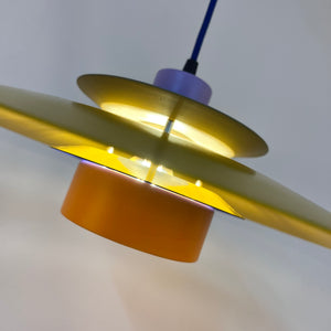 Lamellenlampe neu lackiert, Dänemark