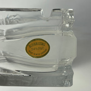 Aschenbecher Bleikristall