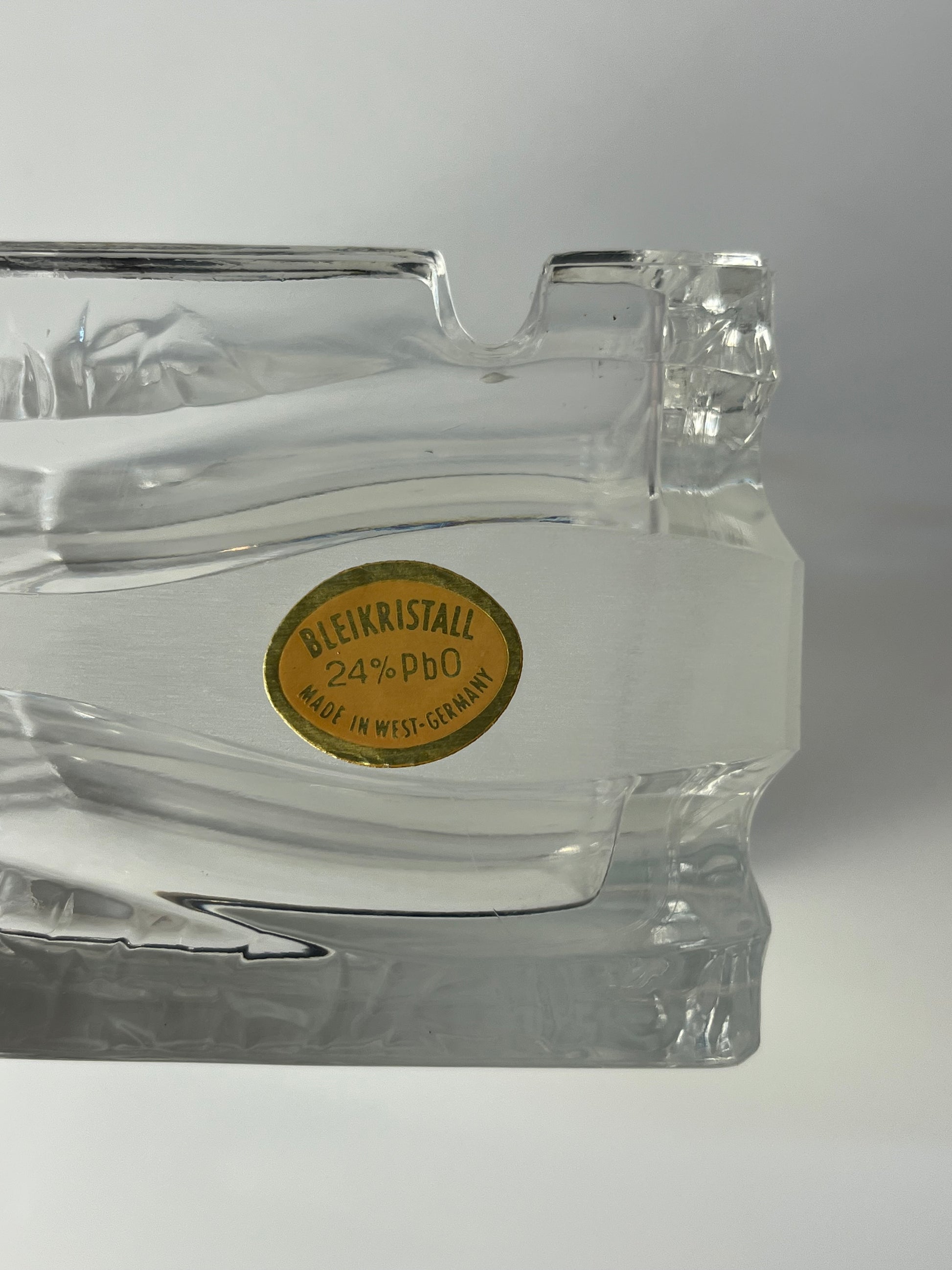 Aschenbecher Bleikristall