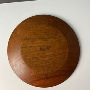 Käseglocke und Teakbrett aus Dänemark