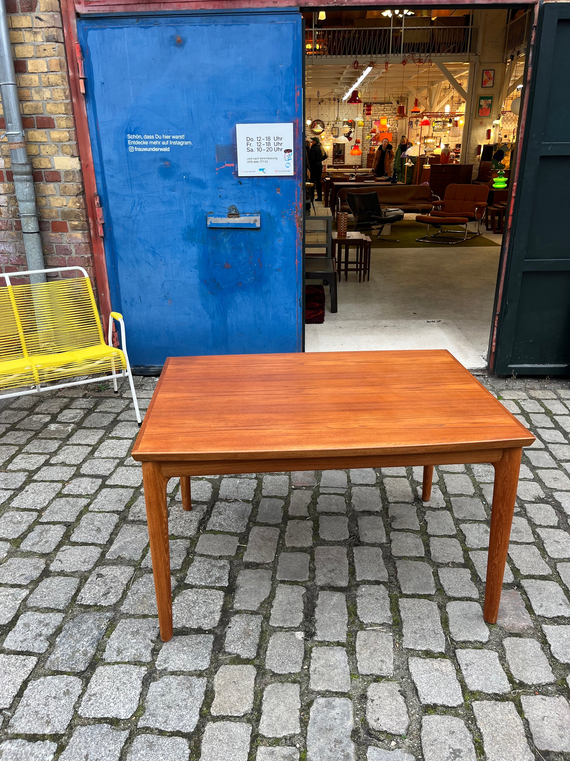 Ausziehbarer Esstisch Teak von Grete Jalk für Glostrup Møbelfabrik