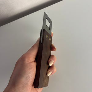 Flaschenöffner Teak aus Dänemark
