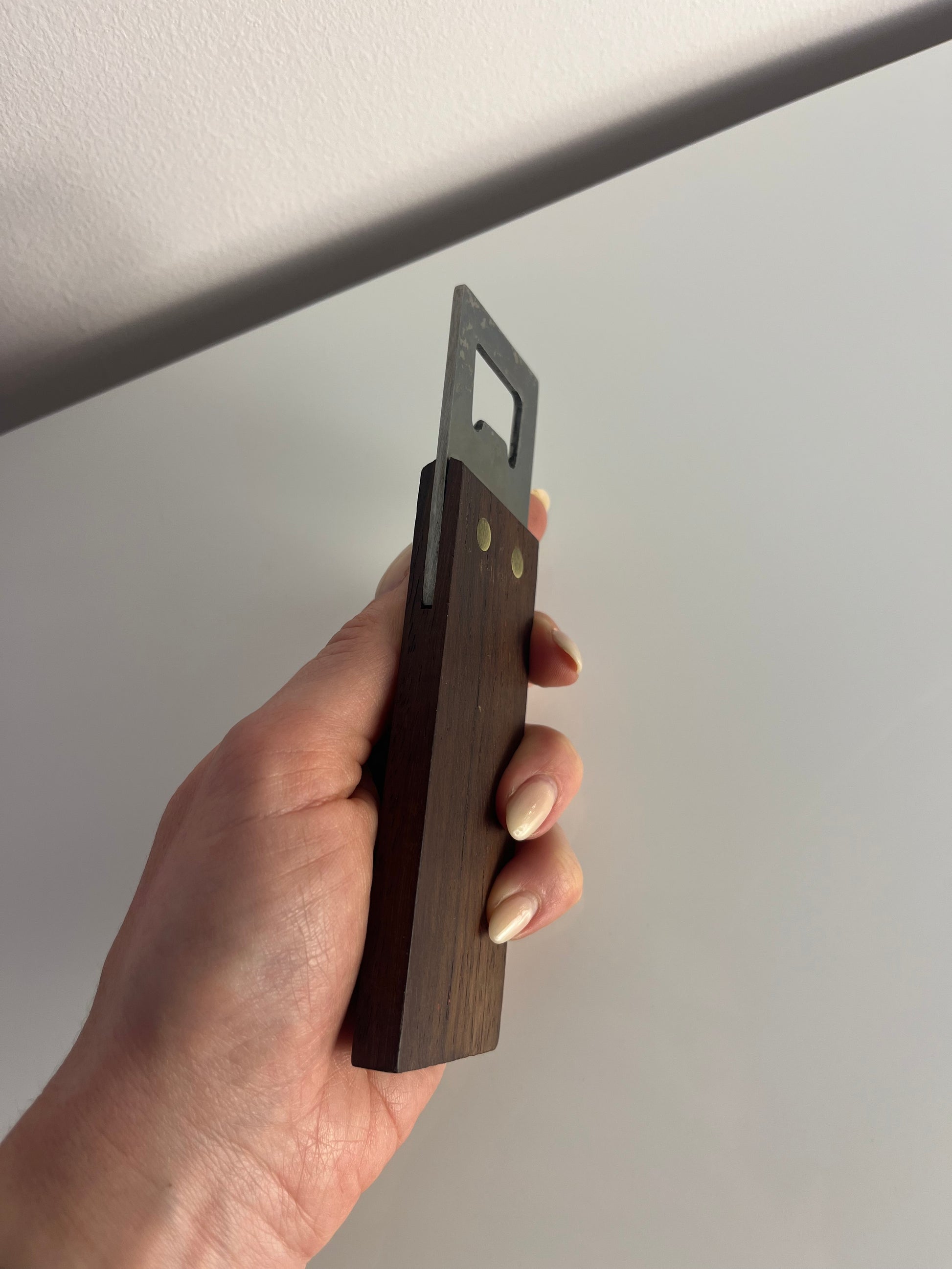 Flaschenöffner Teak aus Dänemark
