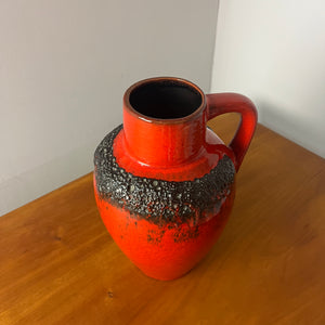 Karaffe 223 Fat Lava rot von Kreutz Keramik