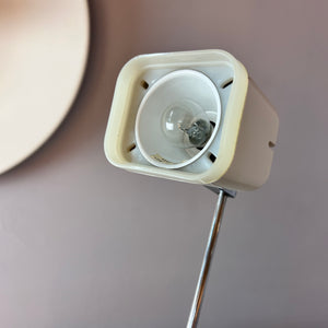 Tischlampe Modell 1001 weiß mit Teleskoparm von Karstadt