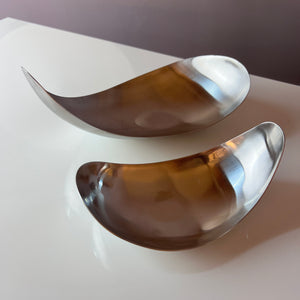 Set: Servierschalen Leaf von Helle Damkjær für Georg Jensen