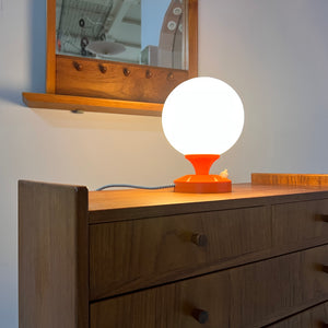 Tischlampe Opalkugel