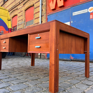 Doppel-Schreibtisch Teak von Erik Brouer für Brouer Møbelfabrik