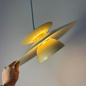 Lamellenlampe creme aus Dänemark