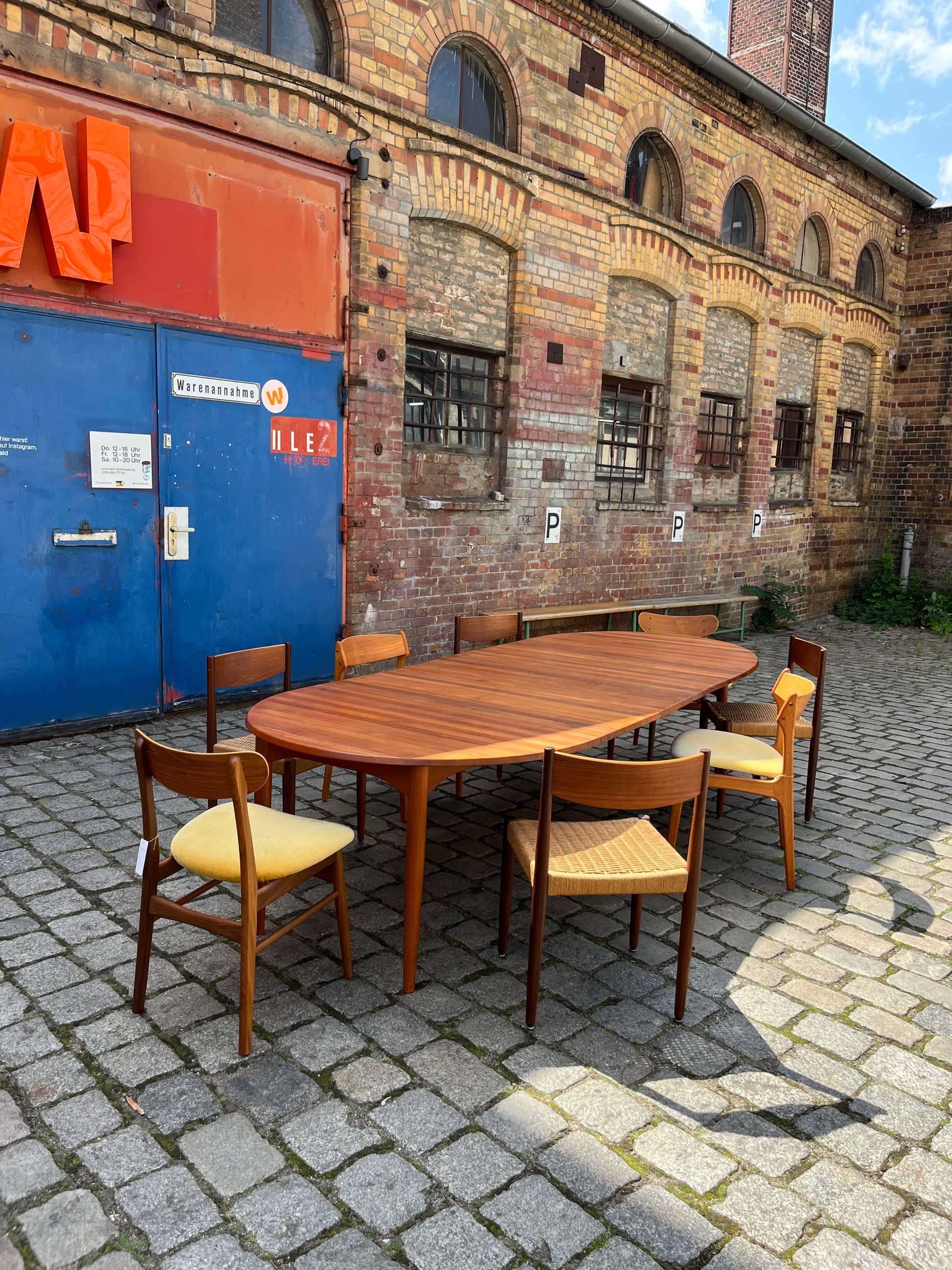 Esstisch Teak ausziehbar von CJ Rosengaard