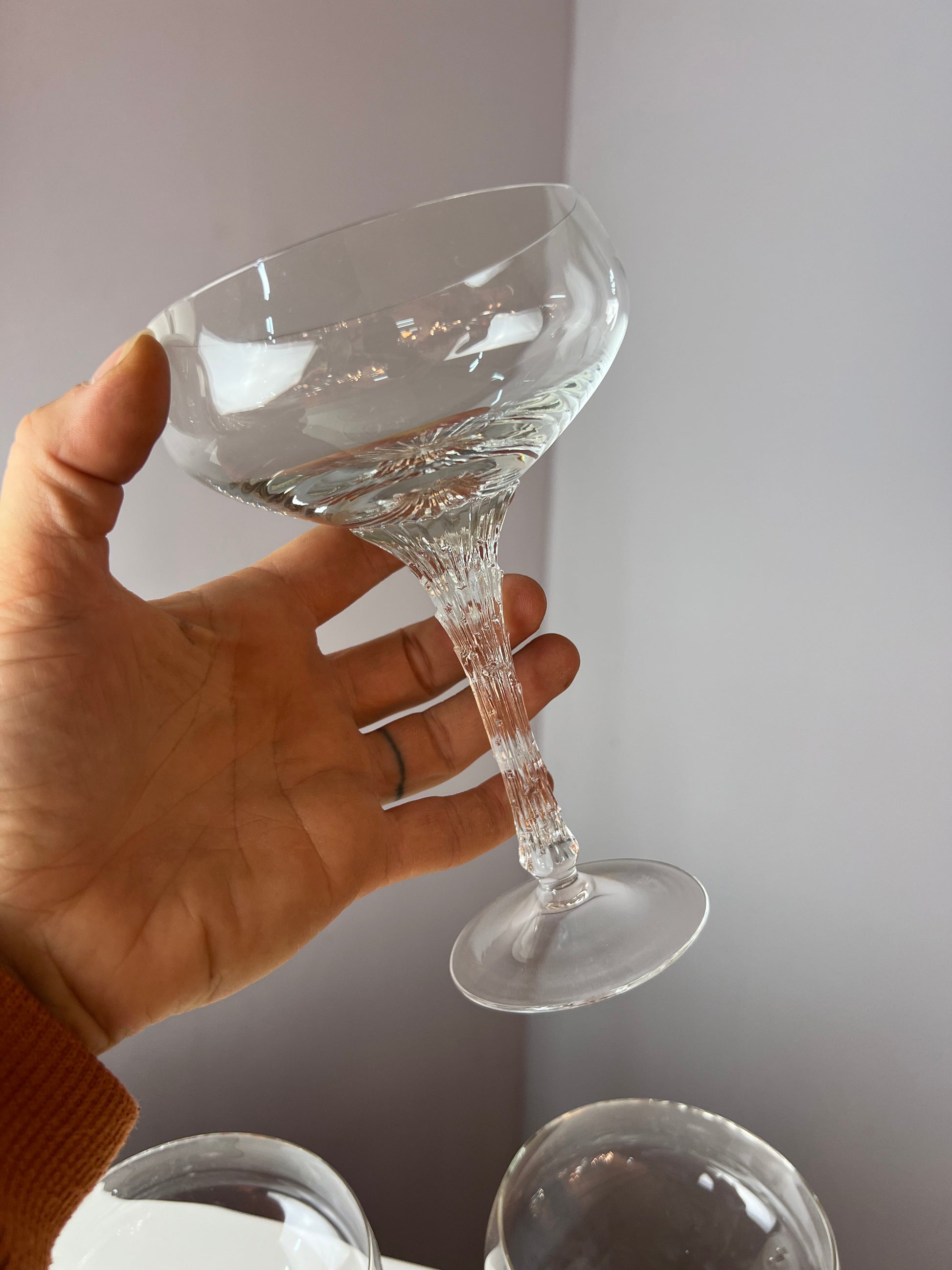 Set: 4x Weinglas Split von Pavel Hlava für Rosenthal Studio Linie
