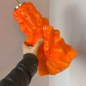 Hängelampe „Alaska“ groß orange von Peill & Putzler