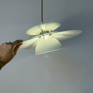 Lamellenlampe Typ 4450 weiß von Lyfa