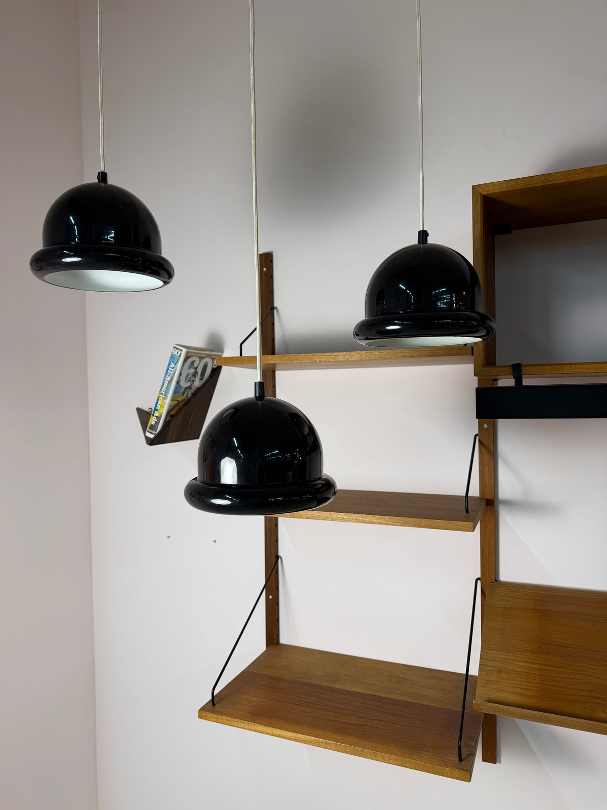 Hängelampe Bowler Hat schwarz