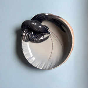 Schale Hummer Typ 3277 ∅ 16,5 cm von Erik Nielsen für Royal Copenhagen