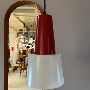 Küchenlampe rot weiß Kunststoff von Philips Holland