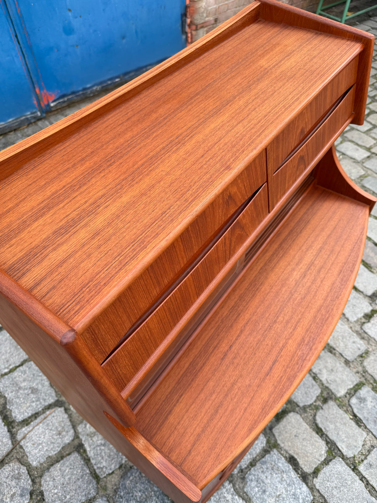 Sekretär Teak von Gunnar Falsig für Holstebro Møbelfabrik
