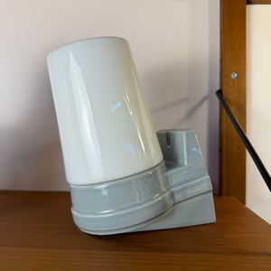 Set: 2x Wandlampe Modell 6070 weiß Sigvard Bernadotte für Ifö