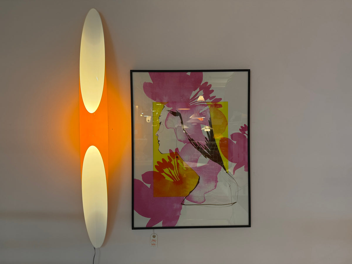 Wandlampe Shakti Wall Fix orange von Marzio Rusconi Clerici für Kundalini