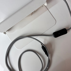 Wandlampe weiß Metall aus Dänemark