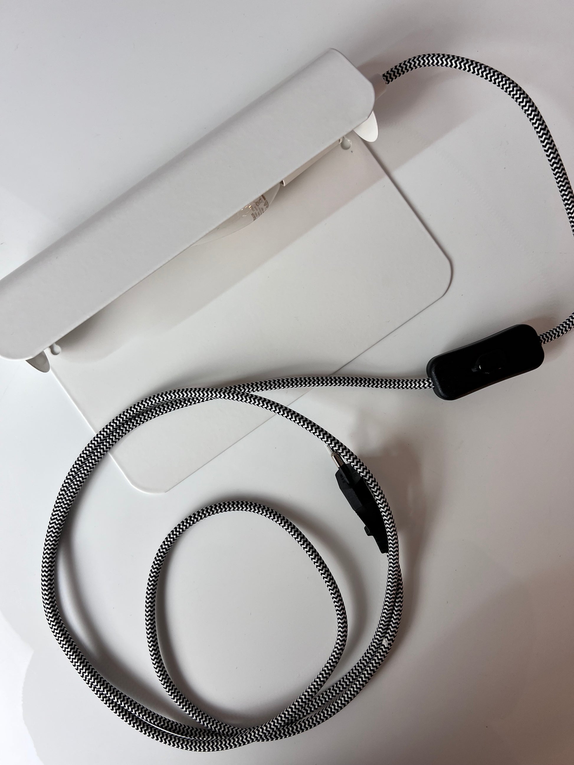Wandlampe weiß Metall aus Dänemark
