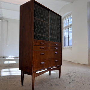 Vitrinenschrank Teak aus Dänemark