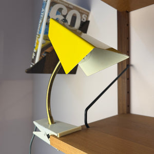 Klemmlampe gelb gold von HOSO (Hoffmeister & Sohn)