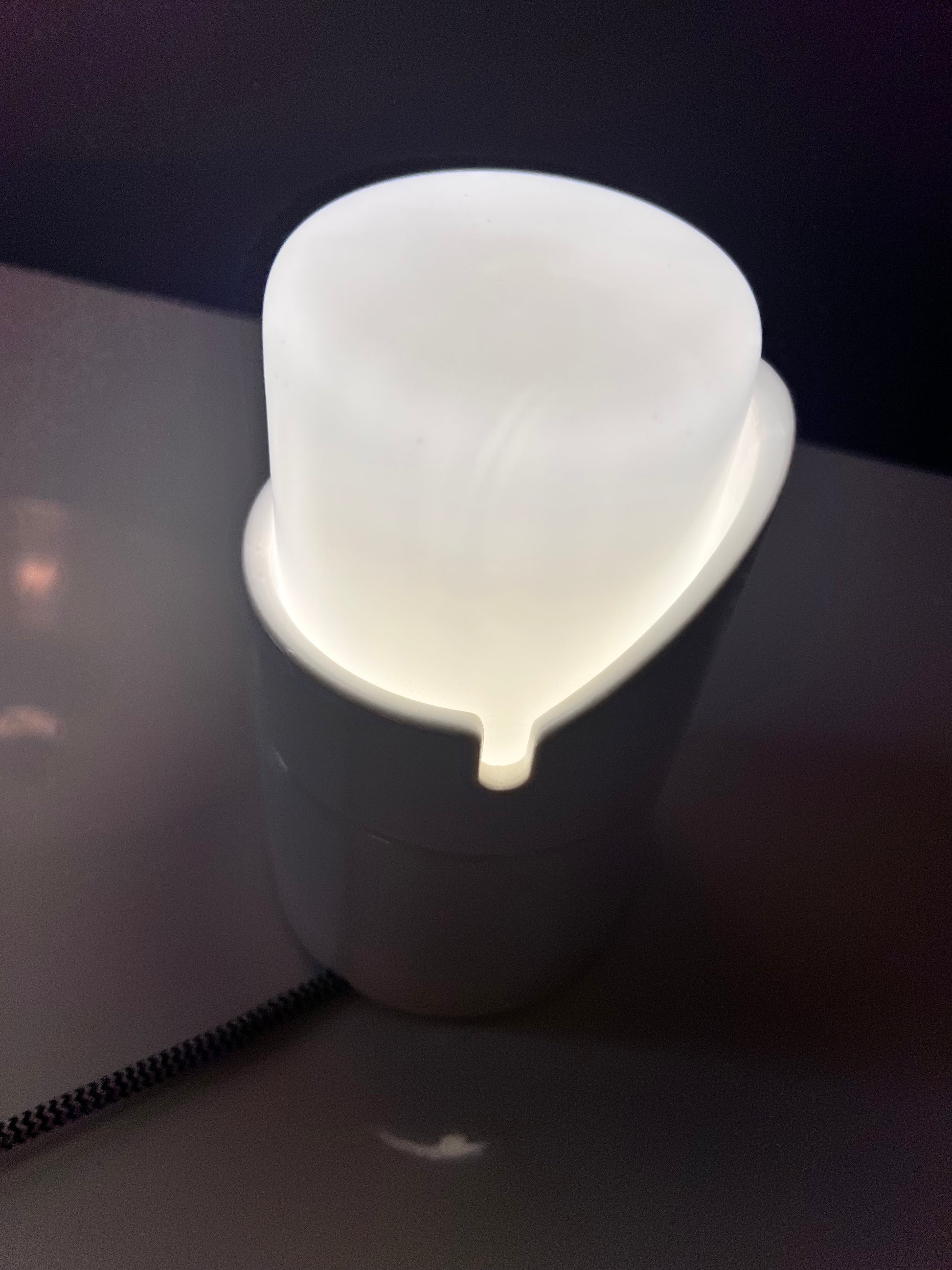 Wand-oder Tischlampe Modell 6050 weiß von Sigvard Bernadotte für Ifö